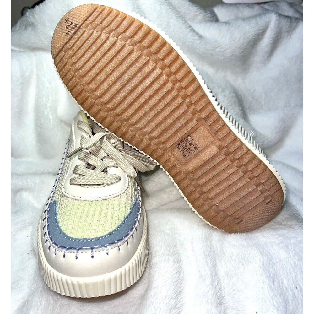 Nicole Miller Brita Multi Color Platform Sneakers | New Spring Color | NEW 7.5